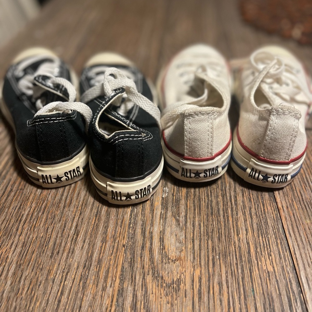 Toddler Converse size 10.5 and 11